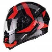 CAPACETE U-RB2 VERTICE PRETO/VM 60
