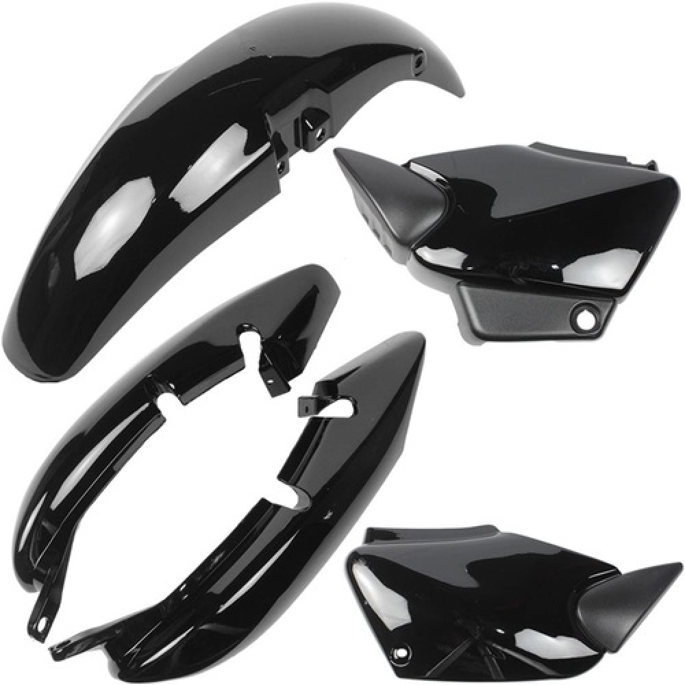 KIT CARENAGEM TITAN 125 PRETO 00-04/ FAN 125 PRETO