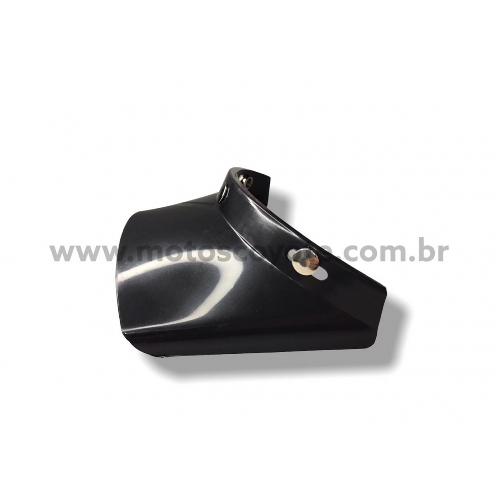 PALA CAPACETE ABERTO WIND PRETO (ABA BONE)