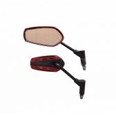 RETROVISOR PREMIUM MTX BASE VERMELHO HASTE CUSTOM