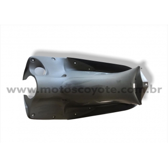 PROTETOR PERNAS BIZ 125 06-08 CINZA
