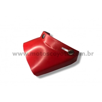 PALA CAPACETE ABERTO WIND VERMELHO (ABA BONE)