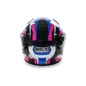 CAPACETE AERO BRANCO/PINK/AZUL 60