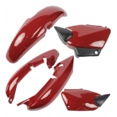 KIT CARENAGEM TITAN 125 VERMELHO 02/03