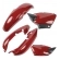 KIT CARENAGEM TITAN 125 VERMELHO 02/03