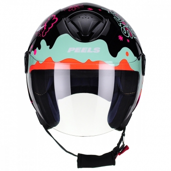 CAPACETE FREEWAY STAY PRETO/ROSA 58