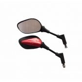 RETROVISOR MINI WEB SUNDOWN BASE VERMELHO HASTE CU