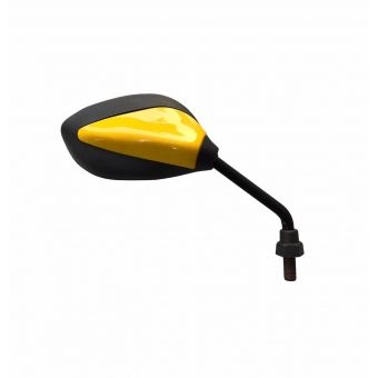 RETROVISOR MINI WEB COLORS AMARELO YAMAHA