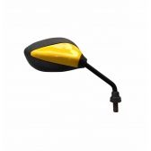RETROVISOR MINI WEB COLORS AMARELO YAMAHA