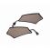 RETROVISOR GOLD BASE PRETA C/ HASTE CROMADA (PAR)
