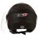 CAPACETE NEW LIBERTY 3 PRETO FOSCO 56