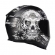 CAPACETE AXXIS EAGLE SKULL MATT BLACK/GREY 60/L