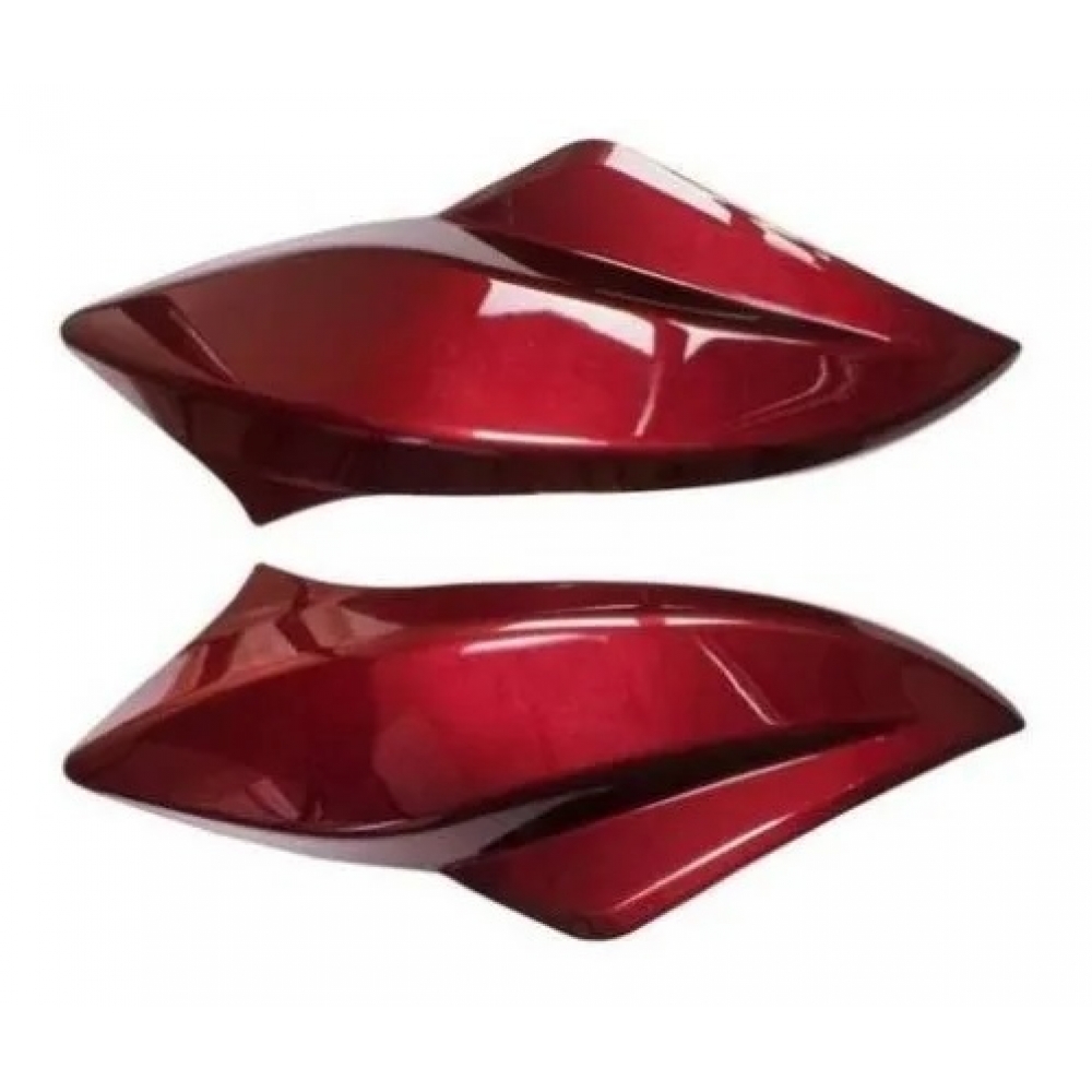 CARENAGEM FAROL LATERAL TITAN 150 VERMELHO 11-12