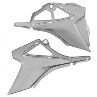 COMPLEMENTO TAMPA LATERAL BROS 150 09-10 CINZA