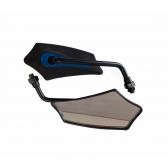 RETROVISOR GOLD BASE AZUL P/ YAMAHA (PAR)