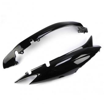 TAMPA LATERAL BIZ 125 PRETO 05-10/ BIZ 125+ PRETO