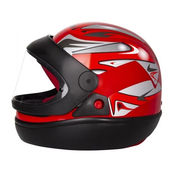 CAPACETE SAN MARINO VERMELHO 58 GRAFIC II