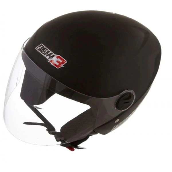 CAPACETE NEW LIBERTY 3 PRETO FOSCO 56