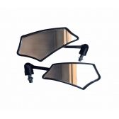 RETROVISOR GOLD BASE ROSA ARTICULADO P/ YAMAHA