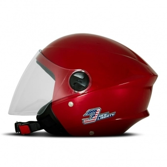 CAPACETE NEW LIBERTY 3 ELITE VERMELHO 56