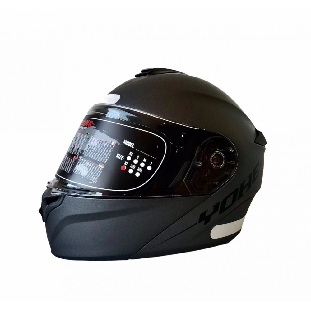 CAPACETE NEW PRATIK TITANIUM 58 FOSCO