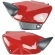 TAMPA LATERAL FAN 125 VERMELHO 05-06