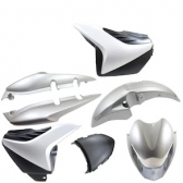 KIT CARENAGEM TITAN 150 PRATA 09