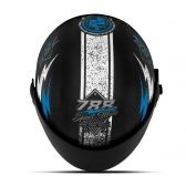CAPACETE SUPER SPORT PRETO/AZUL 60 788