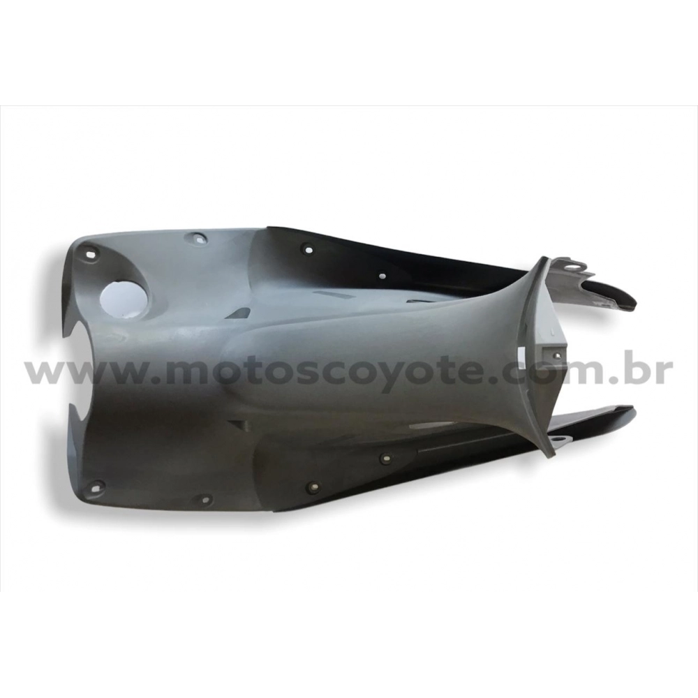 PROTETOR PERNAS BIZ 125 06-08 CINZA