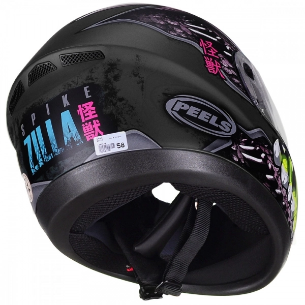CAPACETE SPIKE ZILLA PTO CH F/COLOR 60