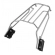 BAGAGEIRO BIZ 100 -05 REMOVIVEL CROMADO