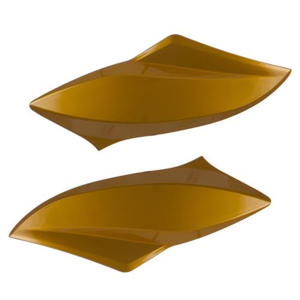 CARENAGEM FAROL LATERAL TITAN 150 AMARELO 11
