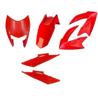 KIT CARENAGEM BROS 150 VERMELHO 09-10