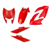 KIT CARENAGEM BROS 150 VERMELHO 09-10