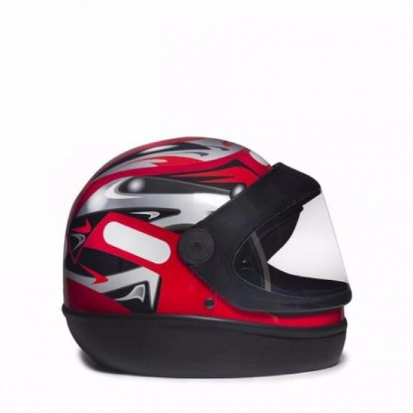 CAPACETE SAN MARINO VERMELHO 58