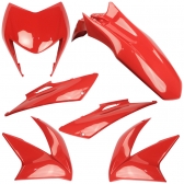 KIT CARENAGEM BROS 125 VERMELHO 15