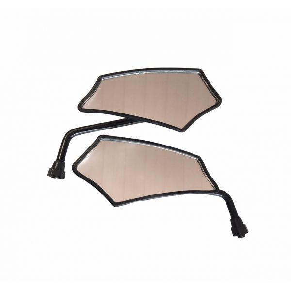 RETROVISOR GOLD BASE VERMELHA P/ YAMAHA