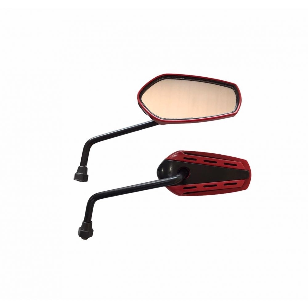 RETROVISOR PREMIUM MTX BASE VERMELHA
