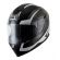 CAPACETE NEW RACE BLOCK PRETO/ BRANCO 61