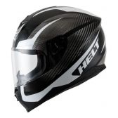 CAPACETE NEW RACE BLOCK PRETO/ BRANCO 61