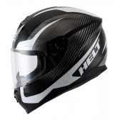 CAPACETE NEW RACE BLOCK PRETO/ BRANCO 58