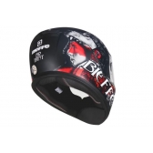 CAPACETE B-12 HUNT PTO F/VERMELHO 60