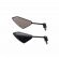 RETROVISOR ESPORTIVO SPIDER PRETO ARTICULADO (PAR)