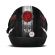 CAPACETE SUPER SPORT PRETO/VERMELHO 56 788
