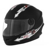 CAPACETE LIBERTY 4 PRETO FEMME 54 INFANTIL