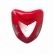 BICO FRONTAL WEB 100 VERMELHO CENTRAL