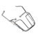 BAGAGEIRO BIZ 125 -10 FIXO CROMADO