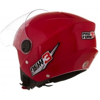CAPACETE NEW LIBERTY 3 VERMELHO 60