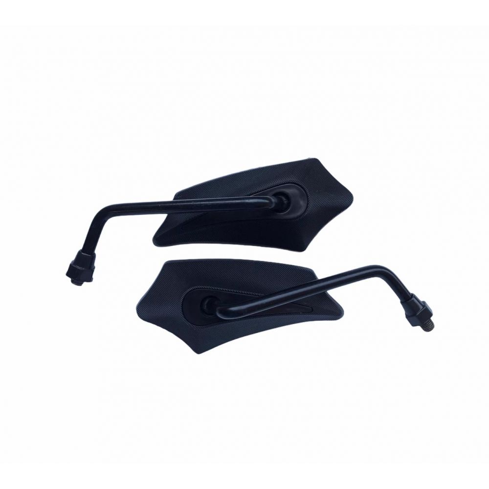 RETROVISOR GOLD BASE PRETA P/ YAMAHA (PAR)