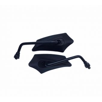 RETROVISOR GOLD BASE PRETA P/ YAMAHA (PAR)